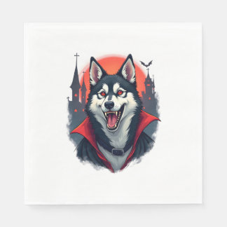 Vampire Husky Bite Servet