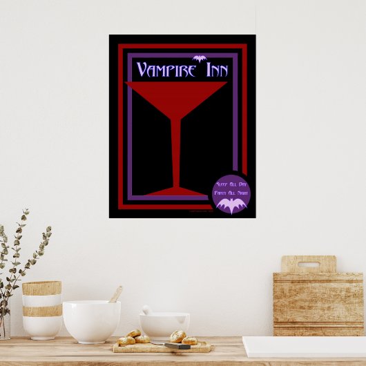 Vampire Inn Poster (Keuken)