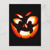 Vampire Jack-O-Lantern Briefkaart (Voorkant)