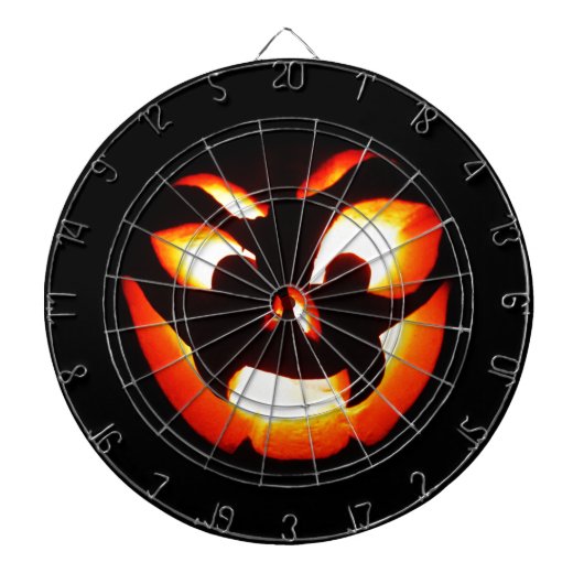 Vampire Jack-O-Lantern Dartbord (Voorkant)