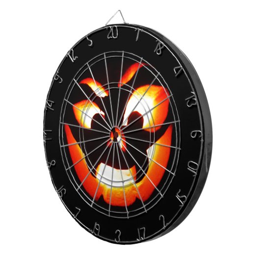 Vampire Jack-O-Lantern Dartbord (Voorkant Rechts)