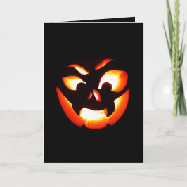 Vampire Jack-O-Lantern Kaart