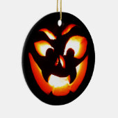 Vampire Jack-O-Lantern Keramisch Ornament (Rechts)