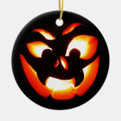 Vampire Jack-O-Lantern Keramisch Ornament (Voorkant)