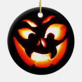 Vampire Jack-O-Lantern Keramisch Ornament (Achterkant)