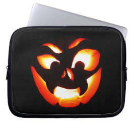 Vampire Jack-O-Lantern Laptop Sleeve