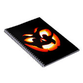 Vampire Jack-O-Lantern Notitieboek (Rechterzijde)