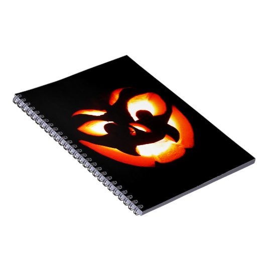 Vampire Jack-O-Lantern Notitieboek (Rechterzijde)