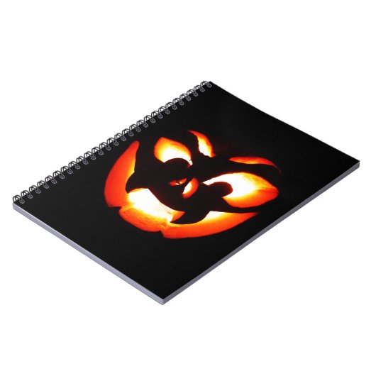 Vampire Jack-O-Lantern Notitieboek (Linkerzijde)
