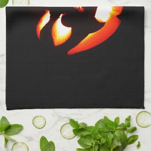 Vampire Jack-O-Lantern Theedoek (Gevouwen)