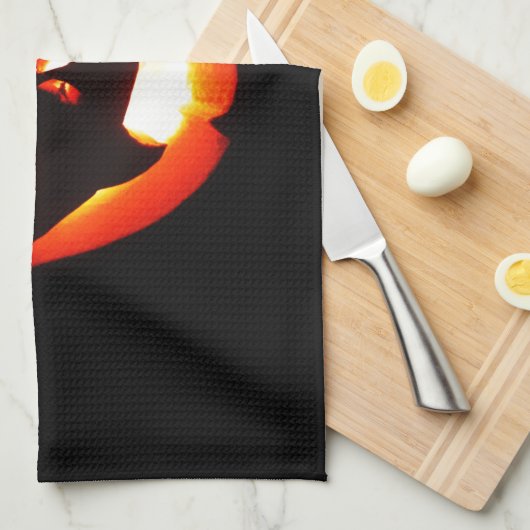 Vampire Jack-O-Lantern Theedoek (Quarter Fold)