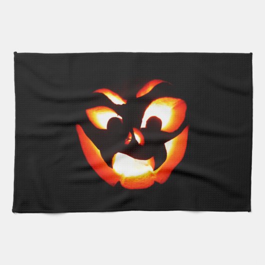 Vampire Jack-O-Lantern Theedoek (Horizontaal)