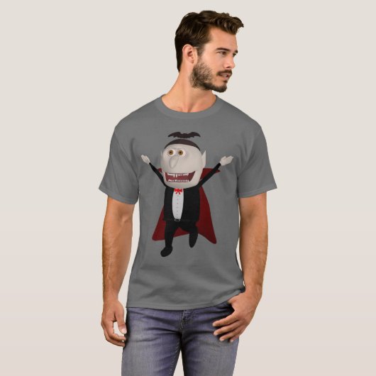 Vampire Johnny T-shirt (Voorkant volledig)