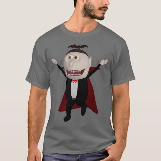 Vampire Johnny T-shirt (Voorkant)