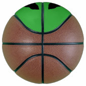 Vampire kat Faced Bat Halloween Basketball Mini Basketbal (Rechts)