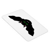 Vampire kat Faced Bat Halloween Magnet Magneet (Rechterzijde)