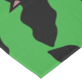 Vampire kat faced Bat Halloween Tablecloth Tafelkleed (Gekanteld)
