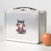 Vampire Kat � Mooie Halloween Huisdier T-shirt (In situ)