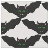 Vampire kattebedding Bat Halloween patterned Fabri Stof (Close Up)