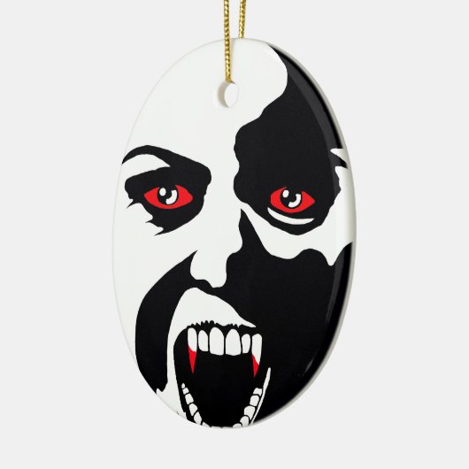 VAMPIRE KERAMISCH ORNAMENT (Links)