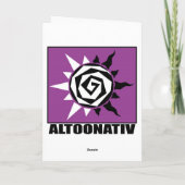 Vampire Kids Verjaardag Kaart (Achterkant)