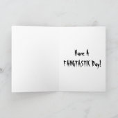 Vampire Kids Verjaardag Kaart (Binnen)