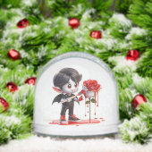 Vampire Kind Artist beroemd gemaakt door Natasha U Sneeuwbol (Kerstmis)