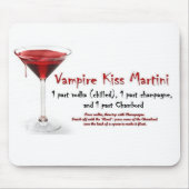 Vampire Kiss Martini Drink Recipe Muismat (Voorkant)
