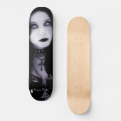 Vampire Kitten - Goth Meisje Persoonlijk Skateboard (Voorkant)