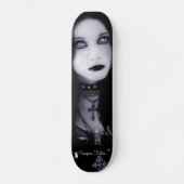 Vampire Kitten - Gothic Girl Persoonlijk Skateboard (Voorkant)