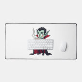 Vampire koffieliefhebber � Spooky Latte Shirt Bureaumat (Keyboard & Muis)