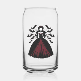 Vampire Koningin Halloween Blikvorm Glas