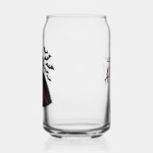 Vampire Koningin Halloween Blikvorm Glas (Rechts)