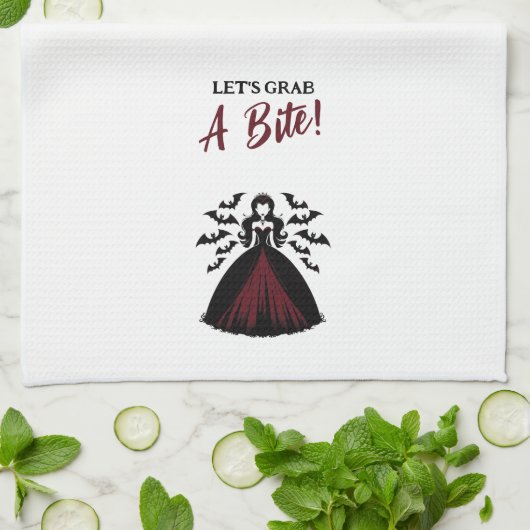 Vampire Koningin Halloween Theedoek (Gevouwen)