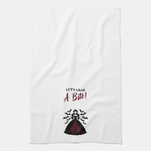 Vampire Koningin Halloween Theedoek (Verticaal)