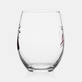 Vampire Koningin Halloween Wijnglas Zonder Voet (Rechts)