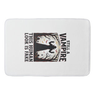 Vampire kostuum shirt grappig Halloween menselijke Badmat