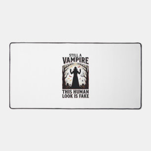 Vampire kostuum shirt grappig Halloween menselijke Bureaumat