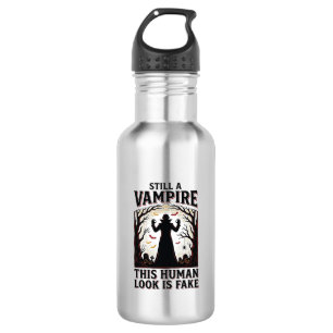 Vampire kostuum shirt grappig Halloween menselijke Waterfles