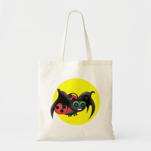 Vampire Ladybug Bat Canvas tas (Voorkant)