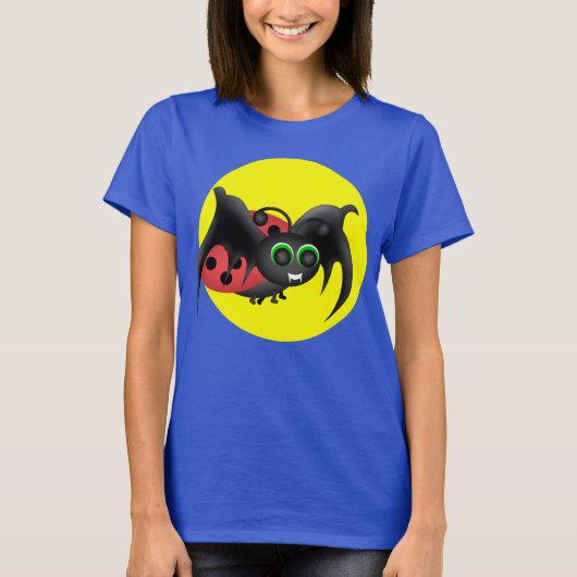 Vampire Ladybug Bat T-Shirt (Voorkant)