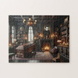 Vampire Library Gothic Home Decor Legpuzzel
