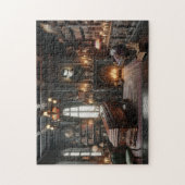 Vampire Library Gothic Home Decor Legpuzzel (Verticaal)
