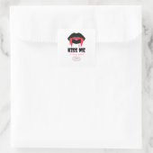 Vampire Lippen Halloween Kus Me Sticker (Tas)