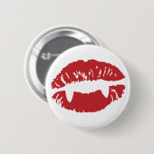 Vampire Lips Button (Voorkant /achterkant)