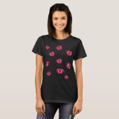 Vampire Lips Cool Gothic Halloween T-shirt (Voorkant volledig)