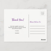 Vampire Lips Gothic Halloween Verjaardag Briefkaar Briefkaart (Achterkant)