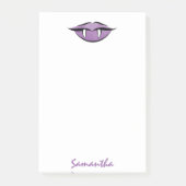 Vampire Lips Gothic Paars Post-it® notes (Voorkant)