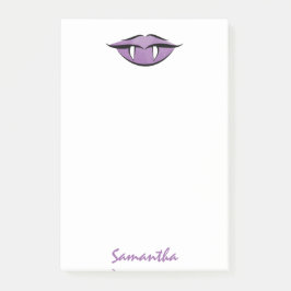 Vampire Lips Gothic Paars Post-it® notes