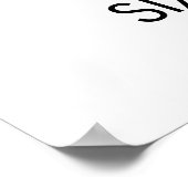 Vampire Lips Sweet Sixteen Birthday Welkom Poster (Hoek)